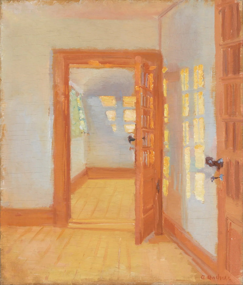 Innere. Br�ndum Annex - Anna Ancher