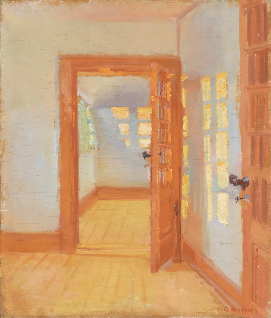 Innere. Br�ndum Annex - Anna Ancher