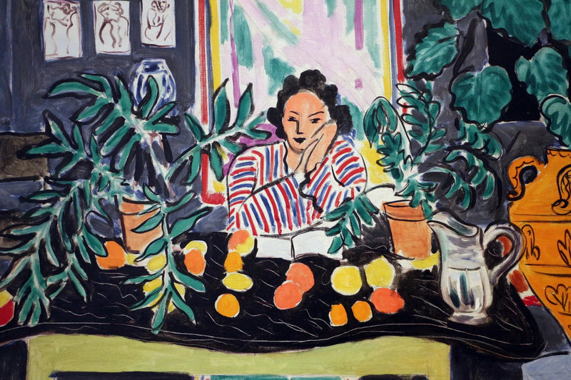 Innenraum mit etruskischer Vase - Henri Matisse