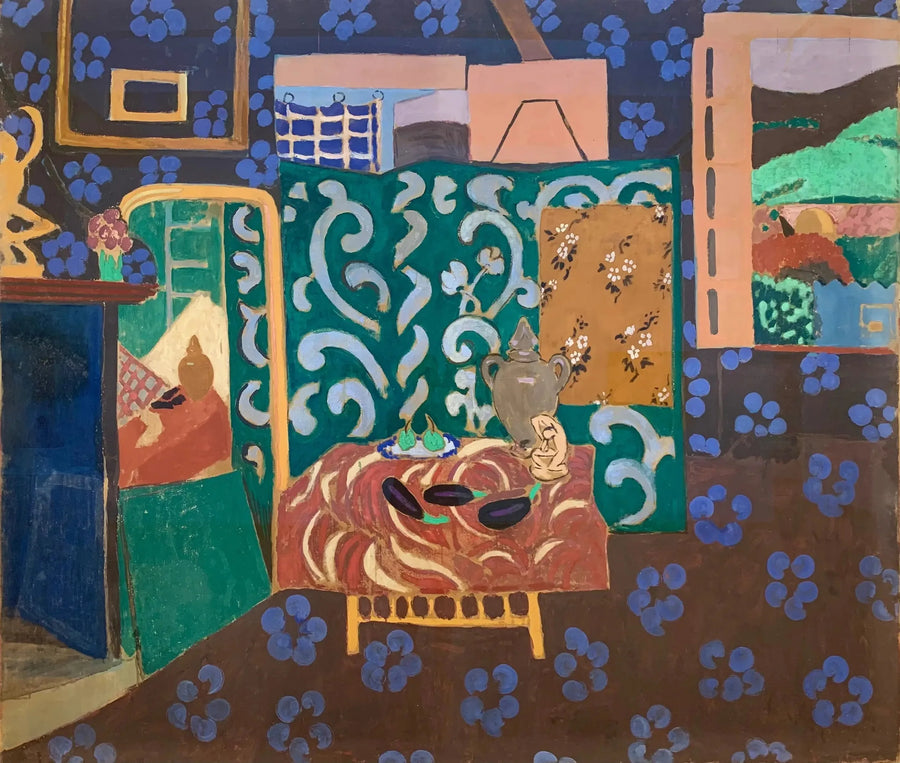 Innenraum mit Auberginen - Henri Matisse