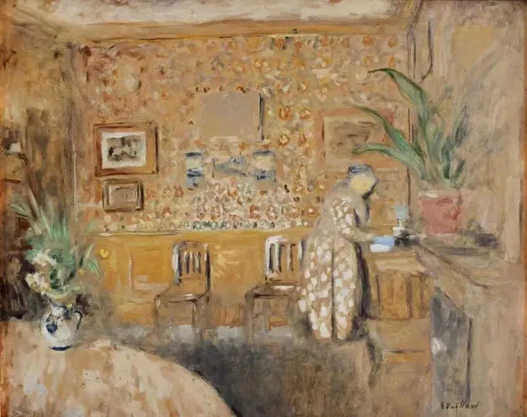 Interieur mit zwei Stühlen - Édouard Vuillard