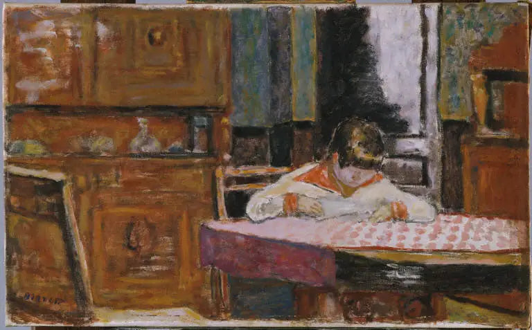 Innenraum mit Junge - Pierre Bonnard