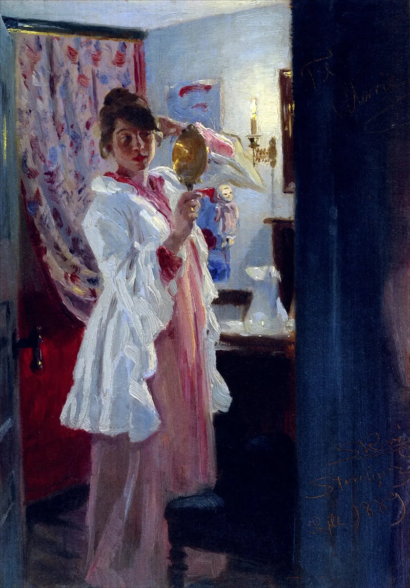 Innenraum mit Marie Krøyer - Peder Severin Krøyer