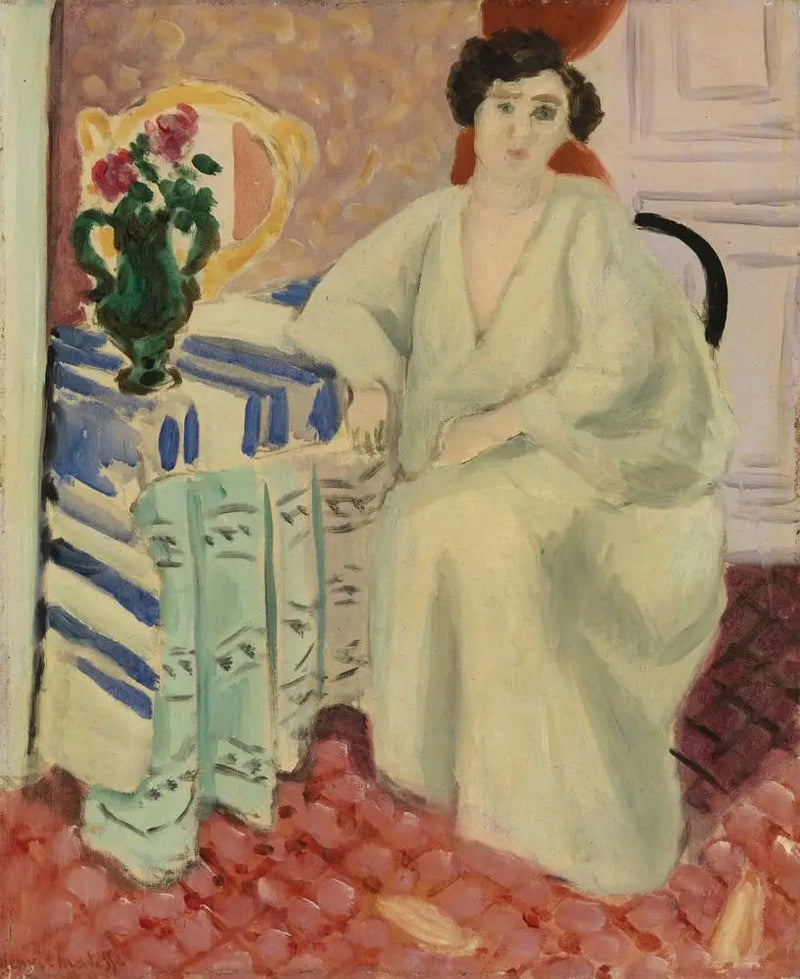 Innenraum mit sitzender Person - Henri Matisse