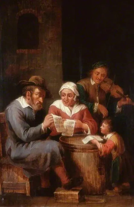 Interieur mit Figuren - David Teniers der Jüngere