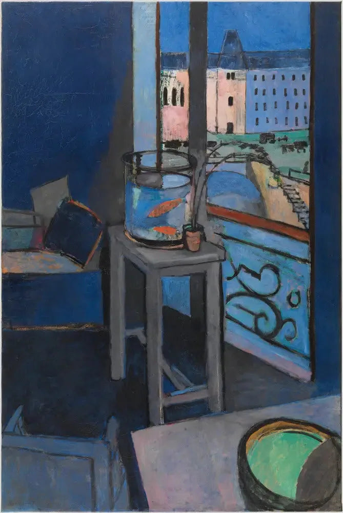 Innenraum, Goldfischglas - Henri Matisse