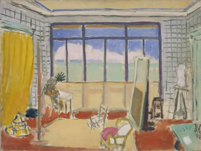 Atelierinterieur in Nizza - Henri Matisse