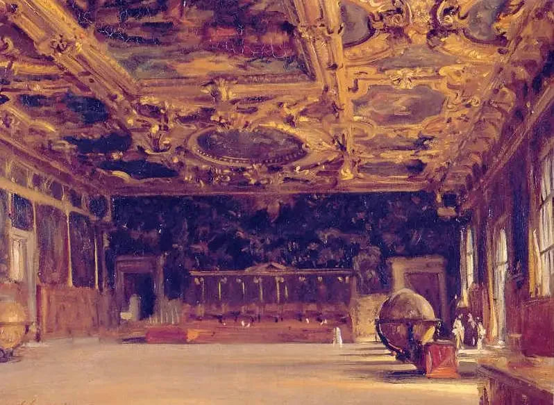 Innenraum des Dodge-Palastes - John Singer Sargent