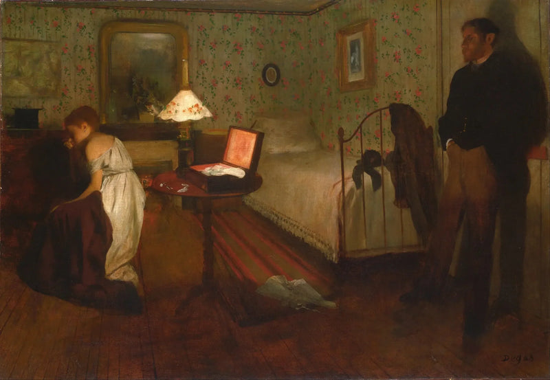 Innenraum - Edgar Degas