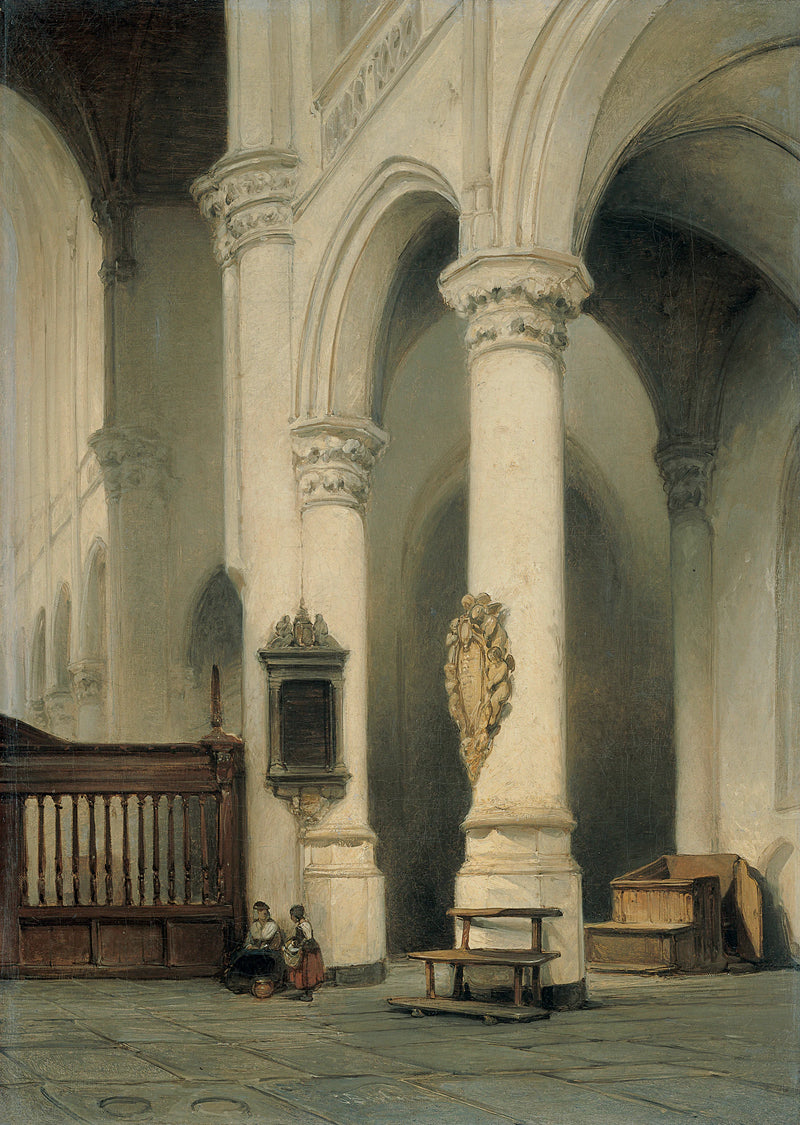 Intérieur de l'église - Johannes Bosboom