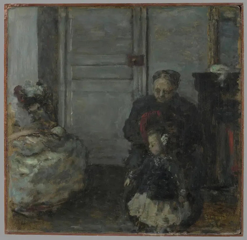 Innenraum, Frau und Kinder - Pierre Bonnard