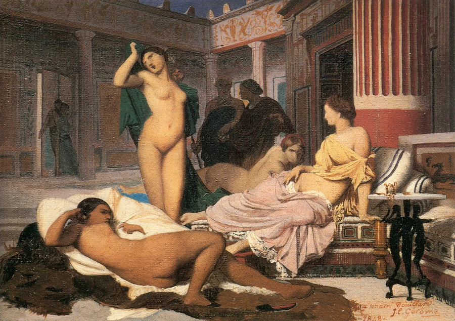 Griechisches Interieur - Jean-Léon Gérôme