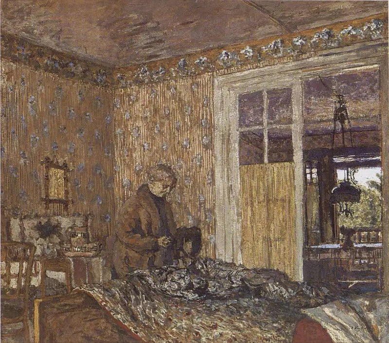 Interieur bei grauem Wetter, Vaucresson - Édouard Vuillard
