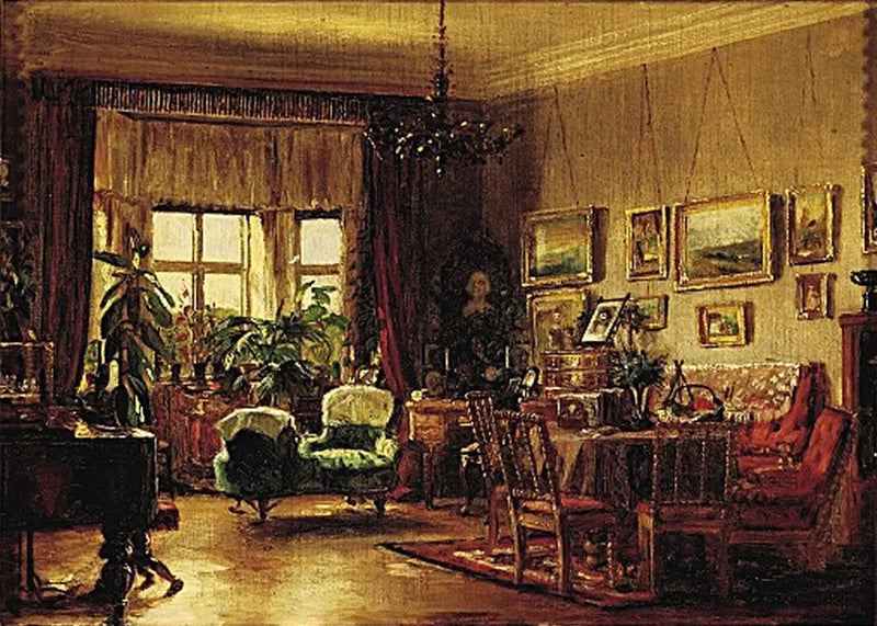 Innenraum. - Peder Severin Krøyer