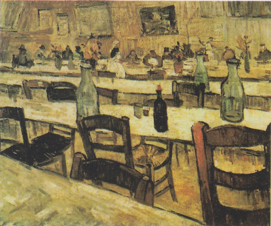 Innenraum eines Restaurants in Arles - Vincent van Gogh