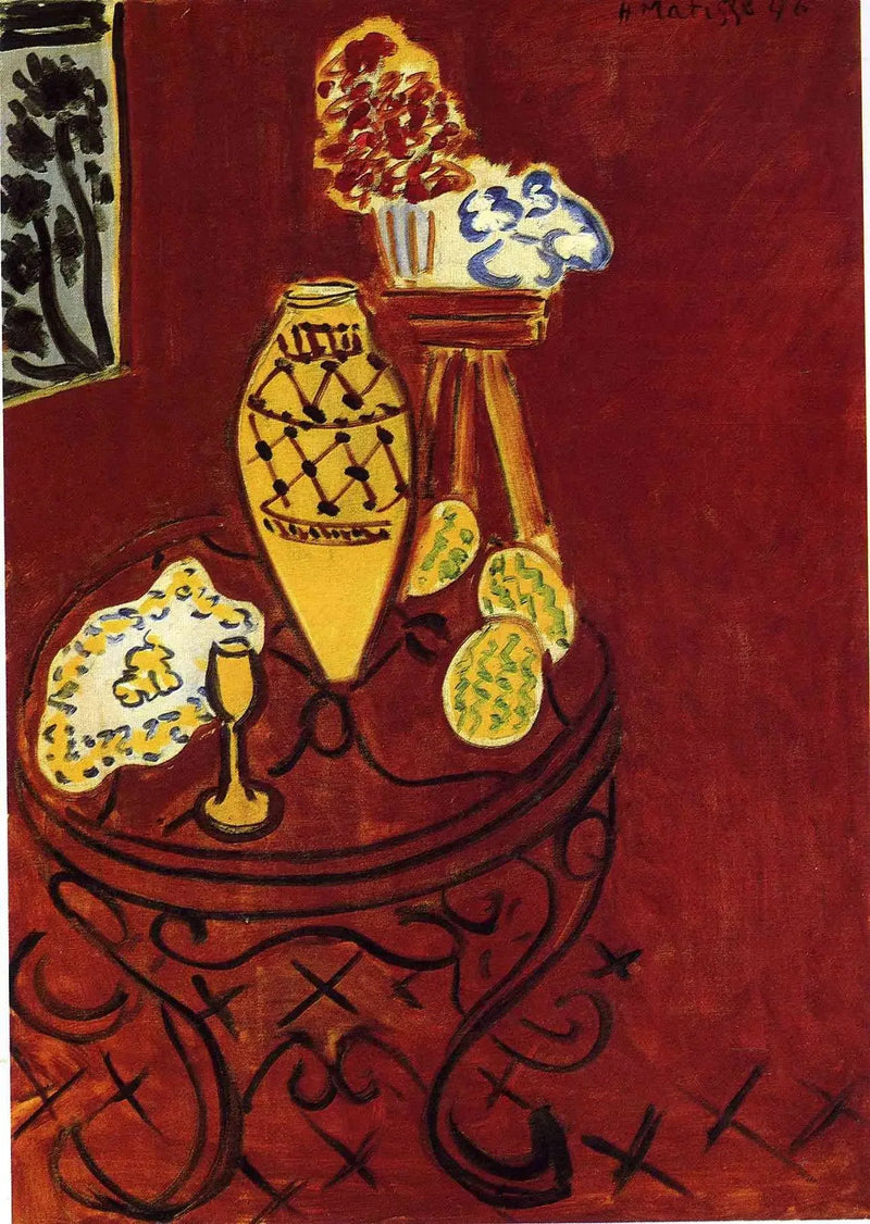 Rotes Innere von Venedig - Henri Matisse