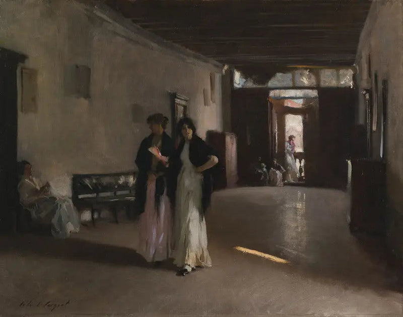 Venezianisches Interieur - John Singer Sargent