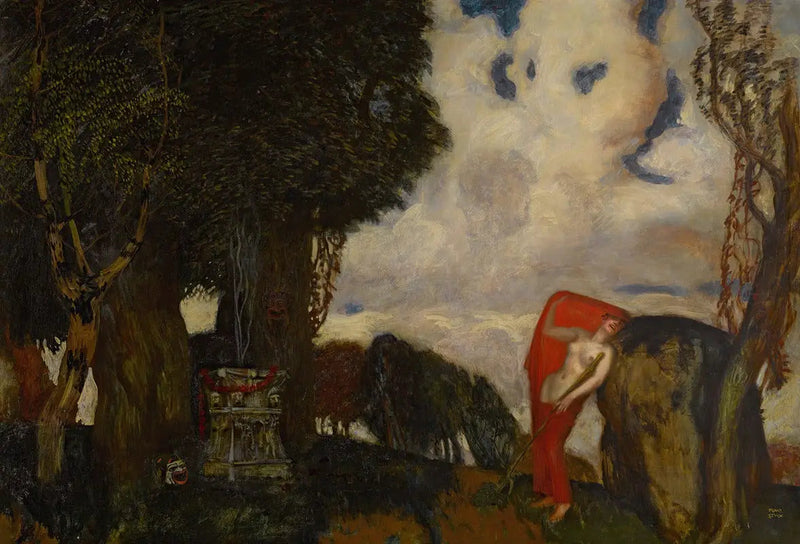 Iphigenie in Aulis - Franz von Stuck