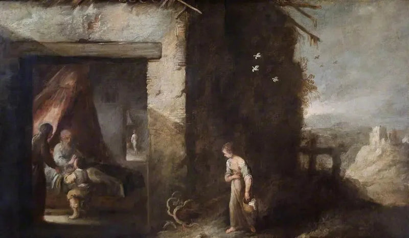Isaac segnet Jakob - Bartolomé Esteban Murillo