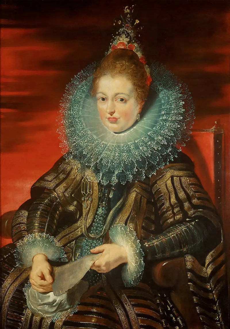 Isabelle Claire Eugénie, Ehefrau von Albrecht VII - Peter Paul Rubens