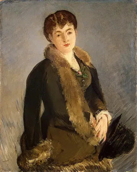 Isabelle Lemonnier der Hut in der Hand - Édouard Manet