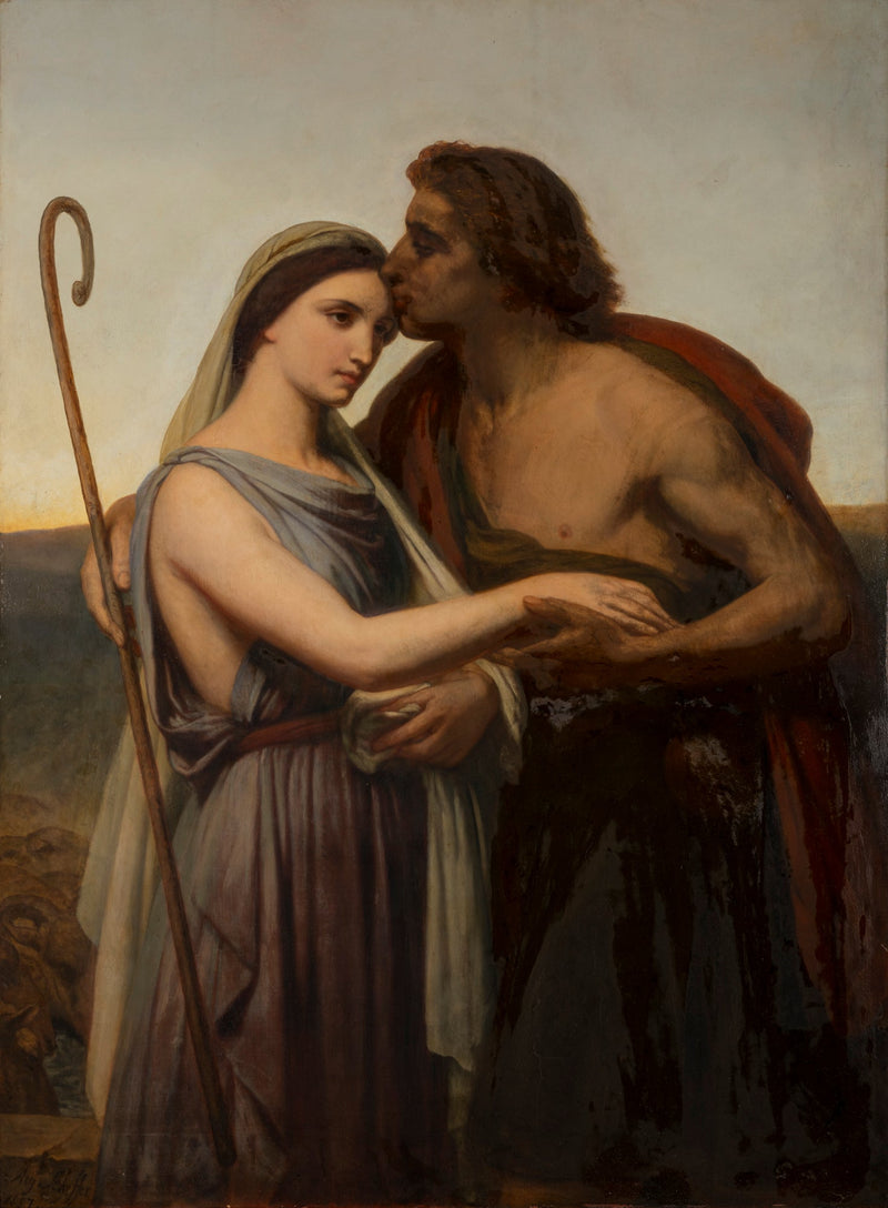 Jakob und Rachel - Ary Scheffer