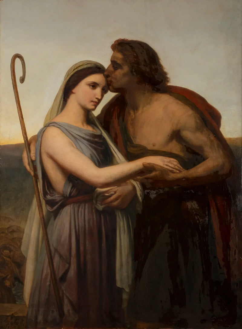 Jakob und Rachel - Ary Scheffer