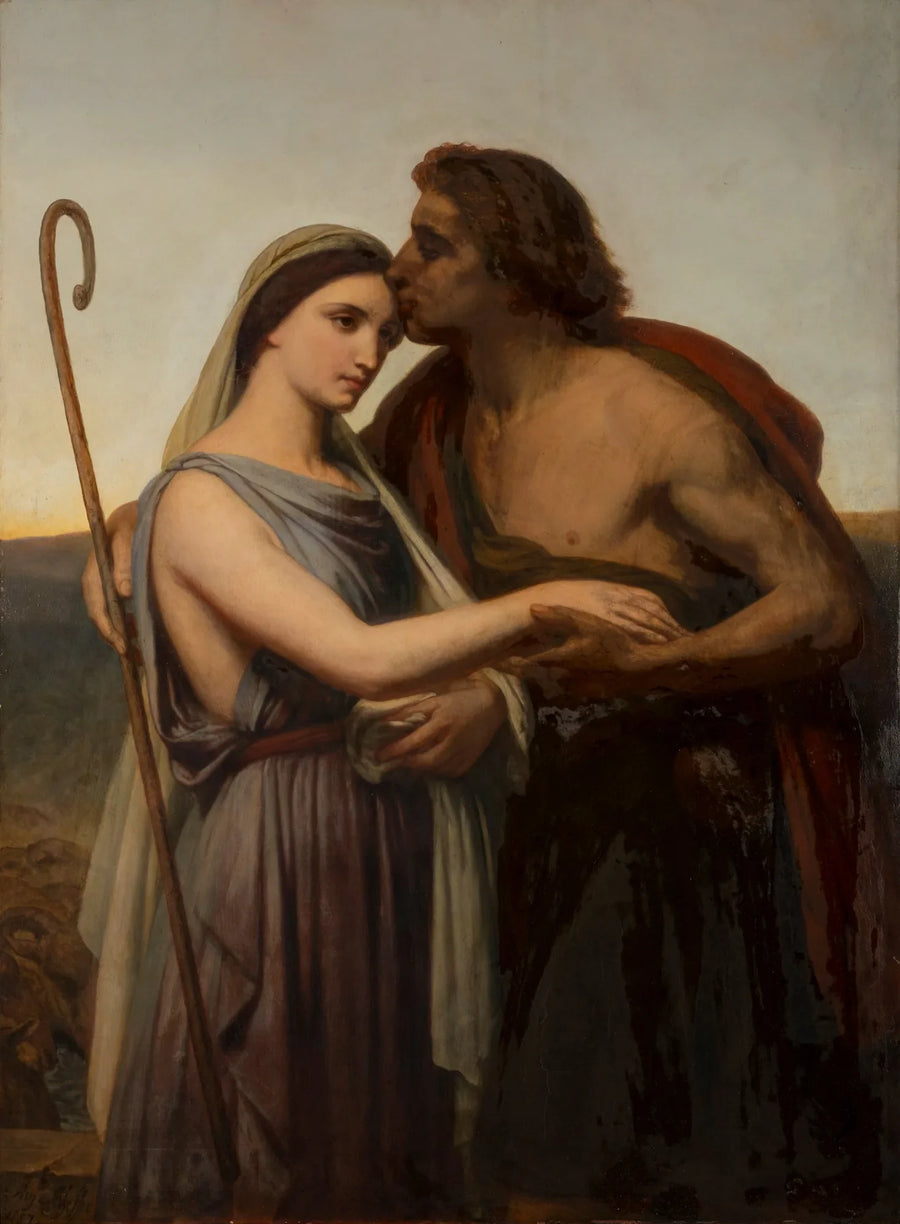Jakob und Rachel - Ary Scheffer