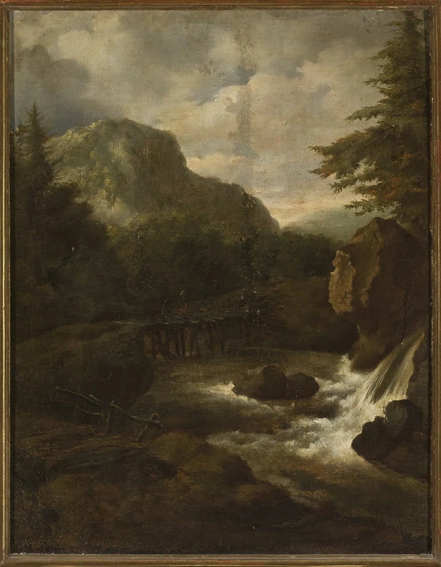 Cascade dans les montagnes - Jacob van Ruisdael