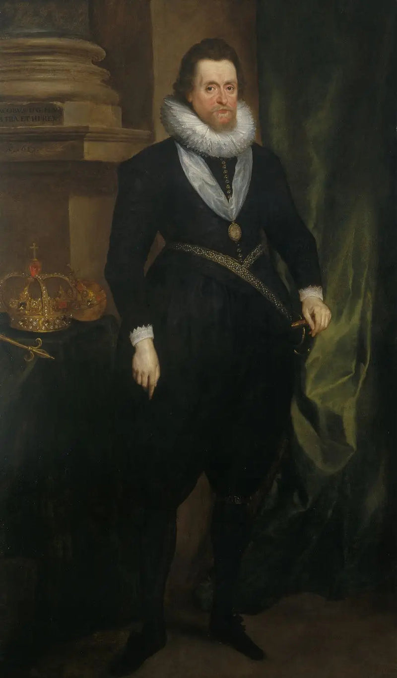 Jacques I. und VI. (1566-1625) - Antoine van Dyck