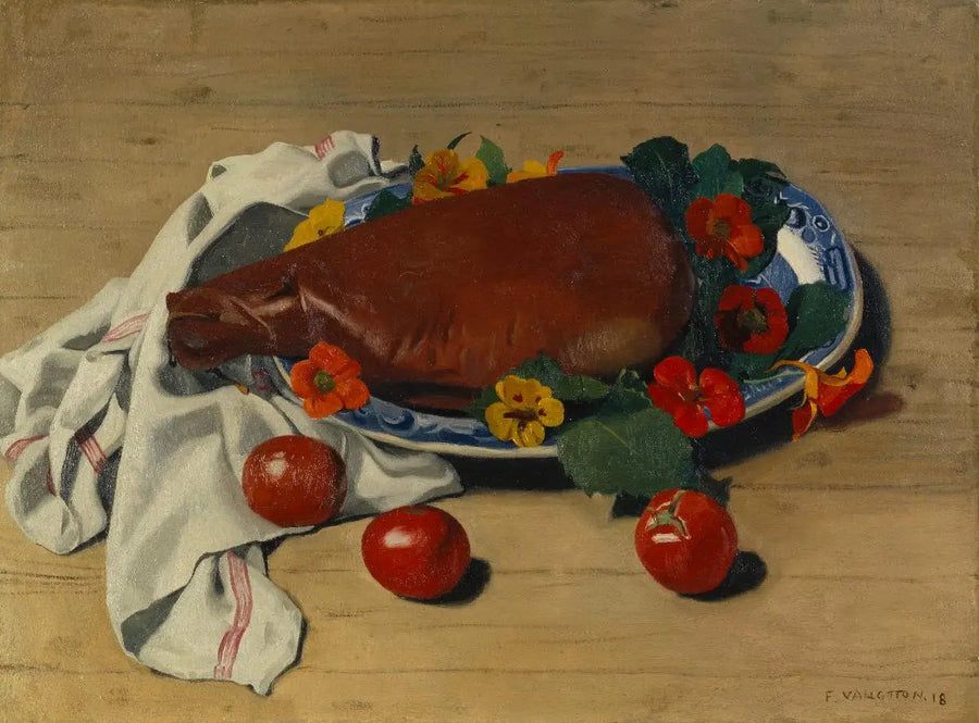 Schinken und Tomaten - Félix Vallotton