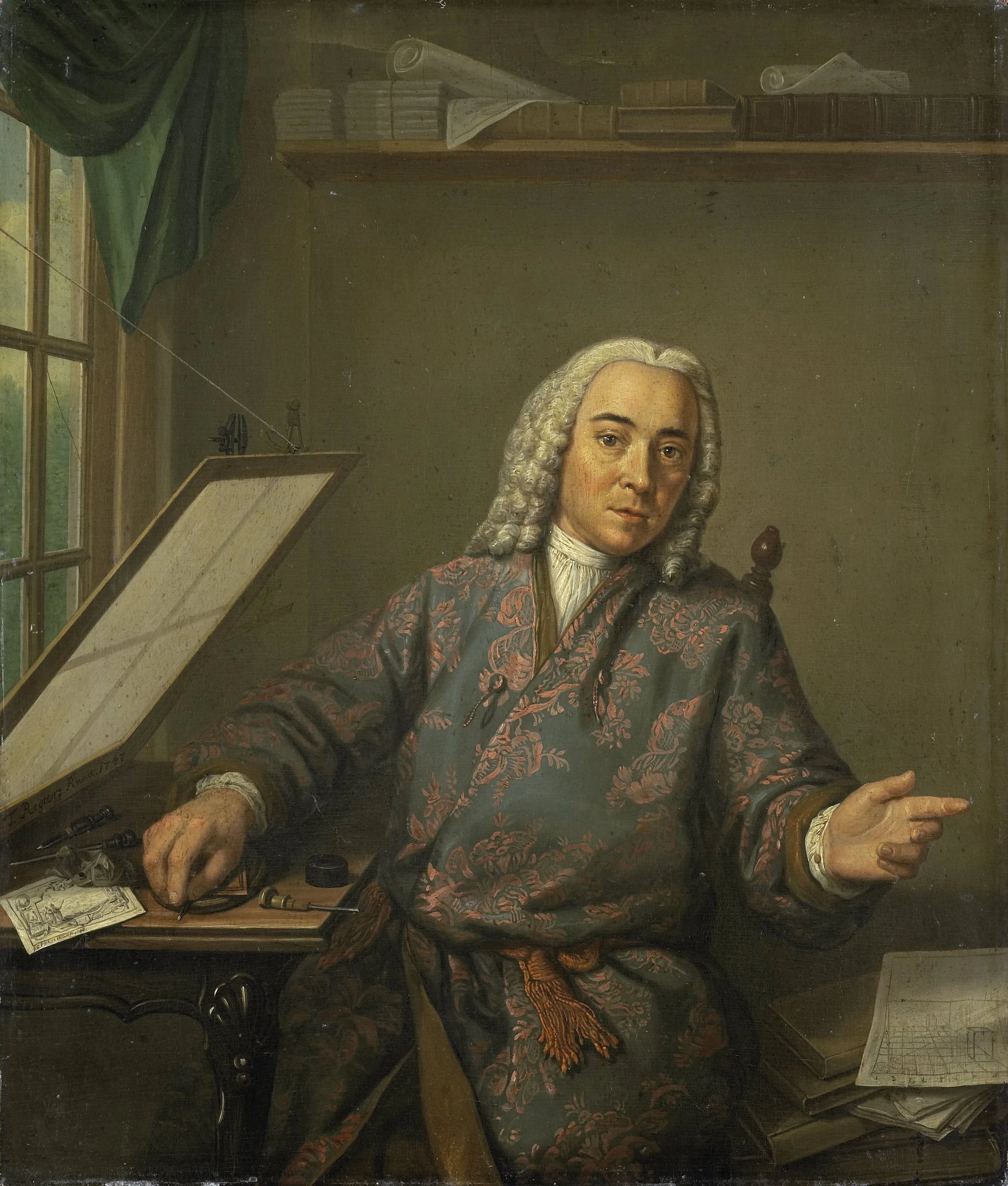 Jan Casper Philips (1700-65). Graveur - Tibout Regters