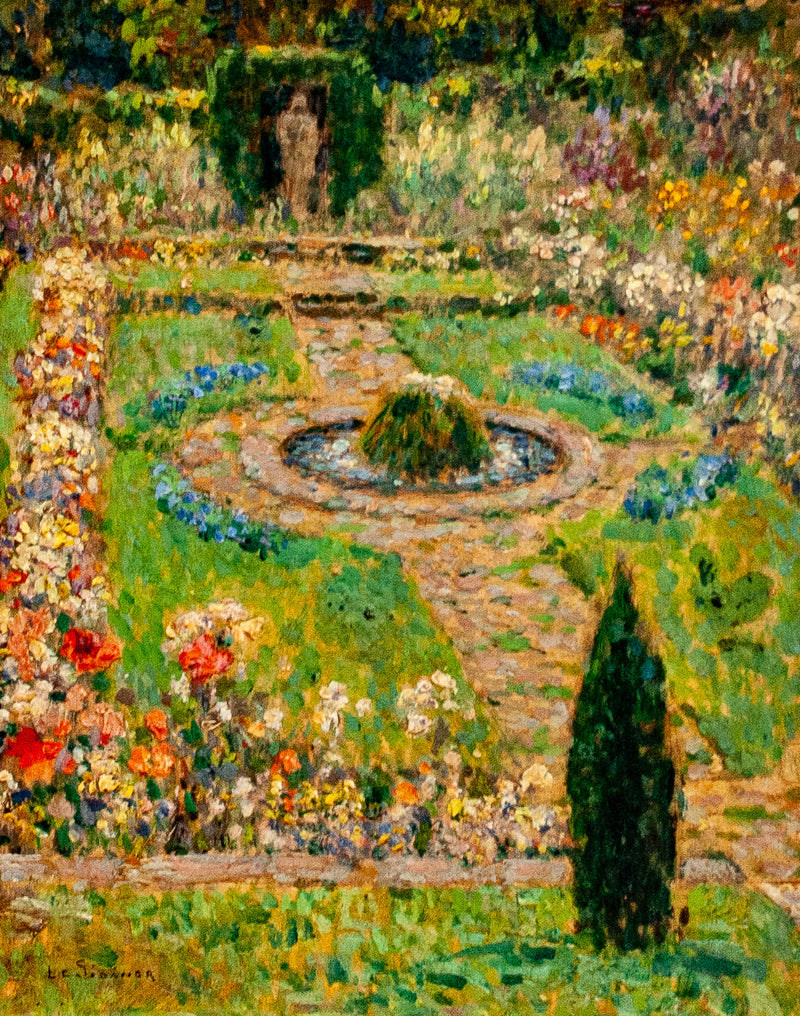 Garten in Hampton Court - Henri Le Sidaner