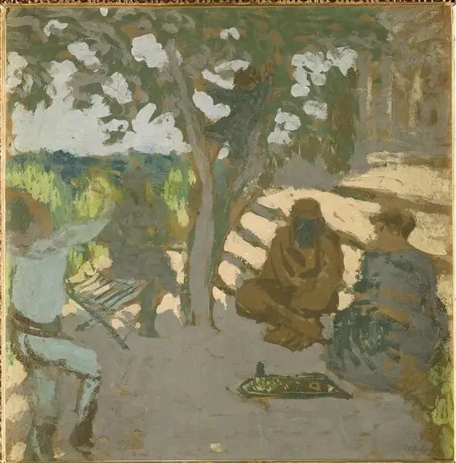 Garten am Étang-la-Ville - Édouard Vuillard