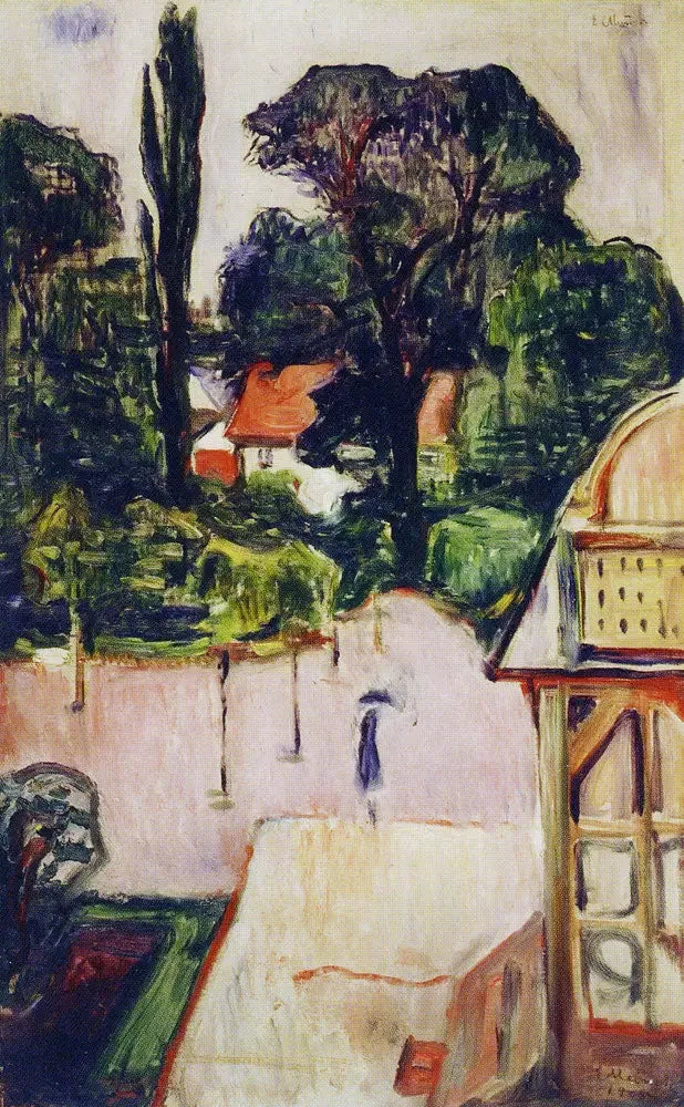 Garten in Taarbæk - Edvard Munch