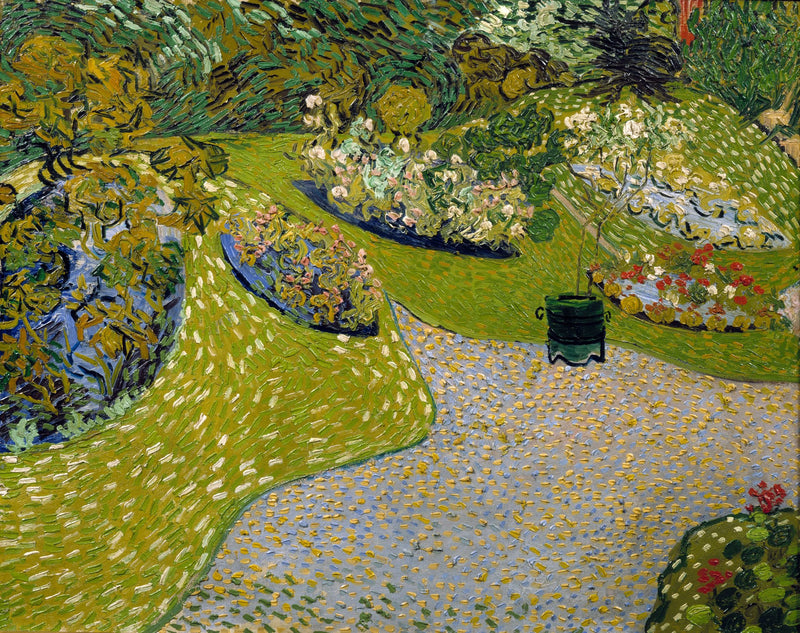 Garten in Auvers - Vincent van Gogh