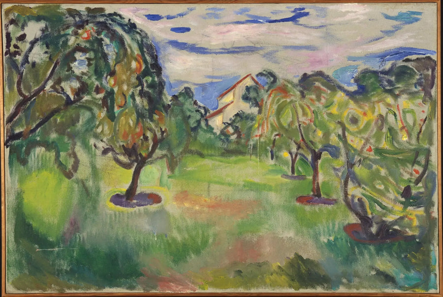 Apfelbaumgarten - Edvard Munch