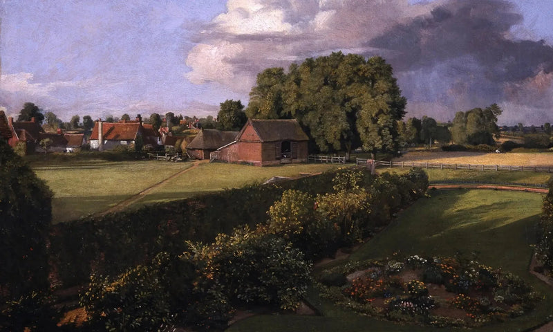 Golding Constable Blumen Garten - John Constable