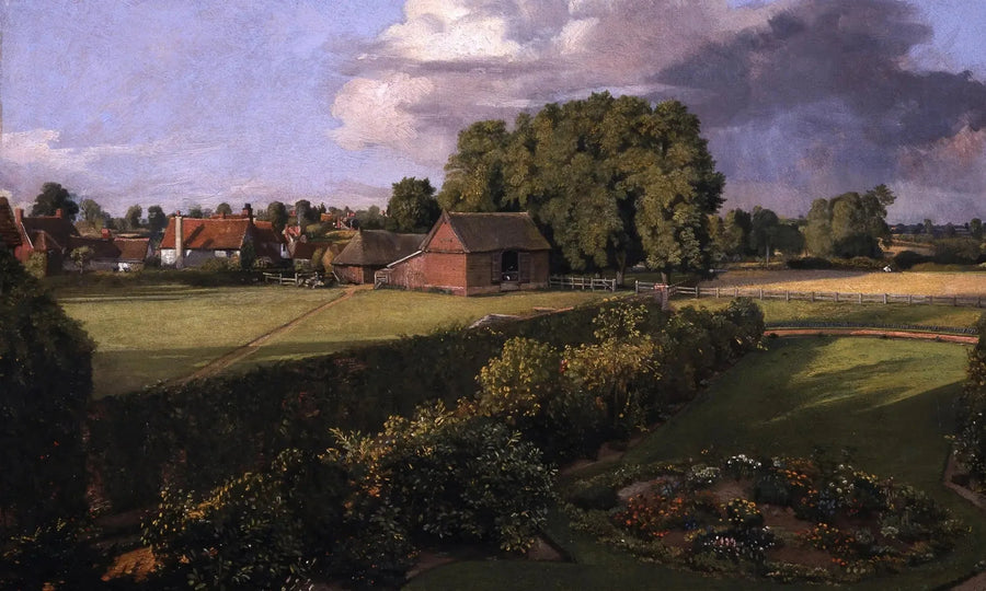 Golding Constable Blumen Garten - John Constable