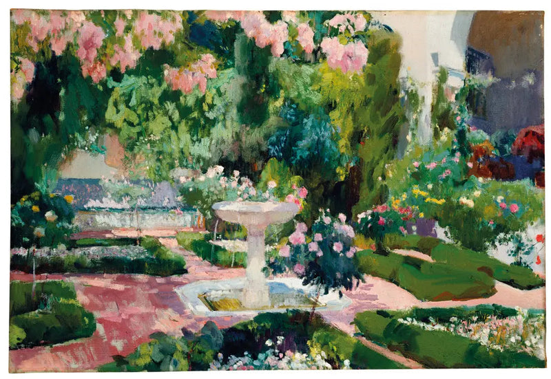 Garten des Hauses Sorolla (1918-1919) - Joaquín Sorolla