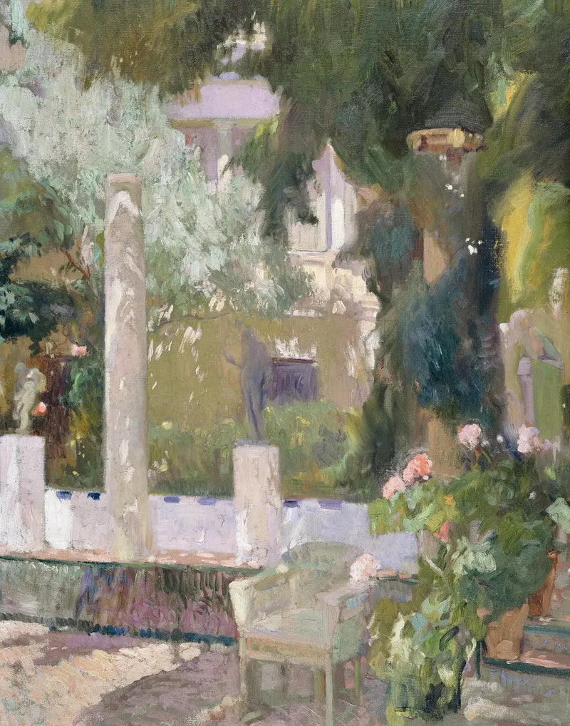 Garten des Hauses Sorolla (1920) - Joaquín Sorolla