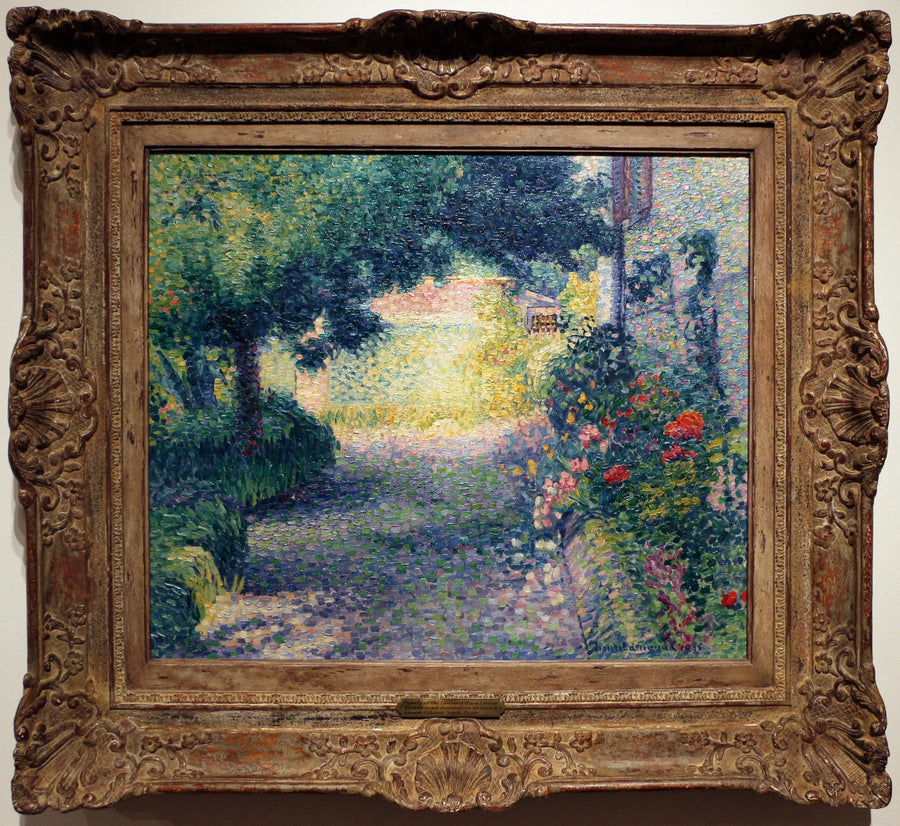 Garten von Saint-Tropez - Henri-Edmond Cross