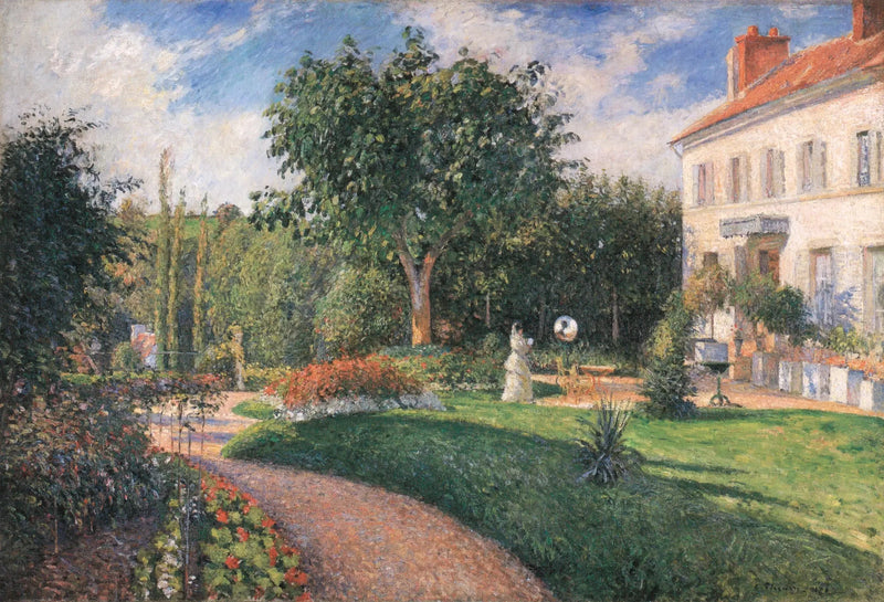 Garten der Mathurins in Pontoise - Camille Pissarro