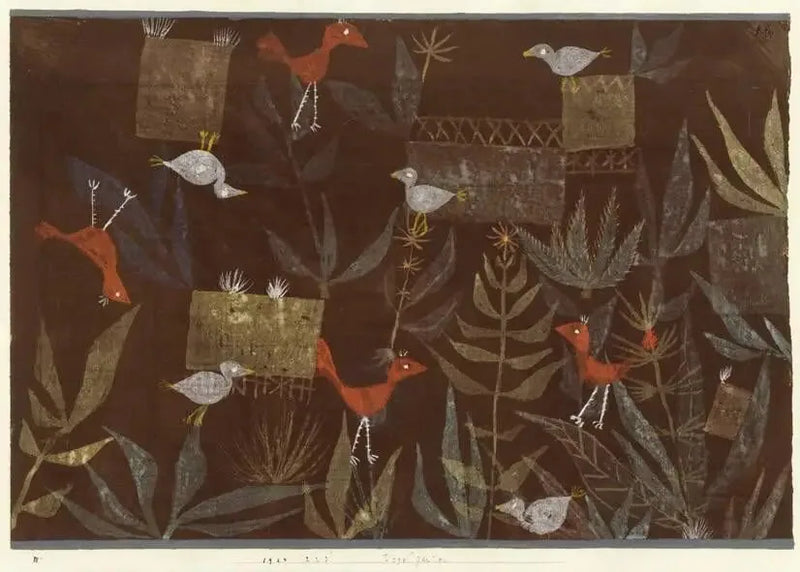 Vogelgarten - Paul Klee