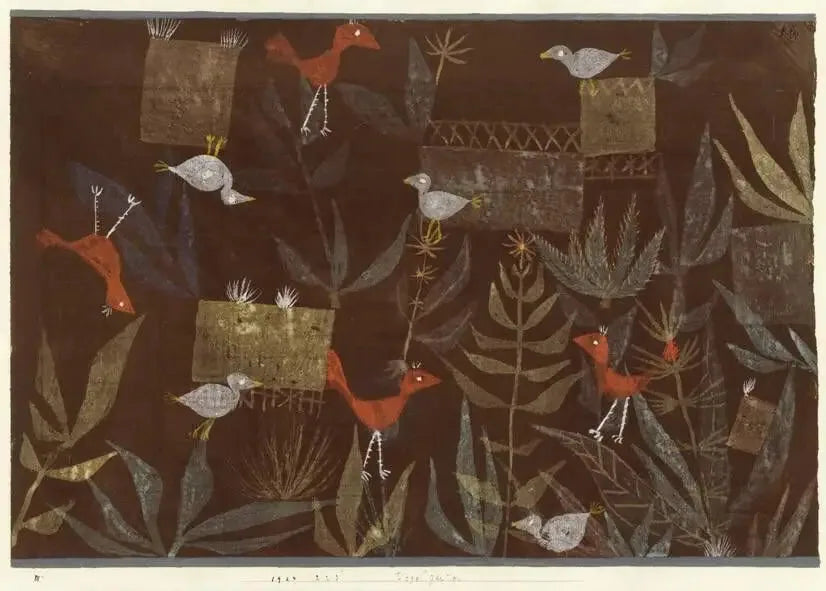 Vogelgarten - Paul Klee