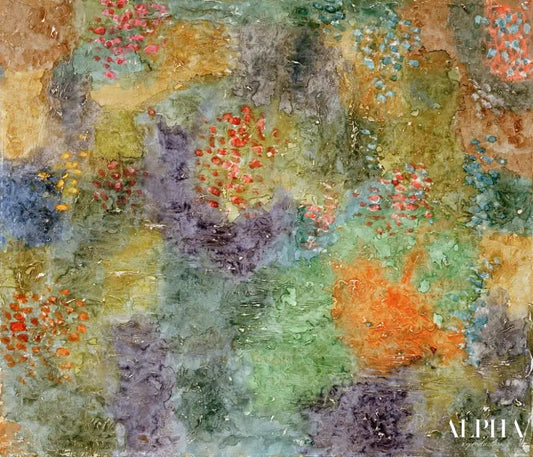 Jardin du nord en bleu - Paul Klee - Reproductions de tableaux et peintures haut de gamme