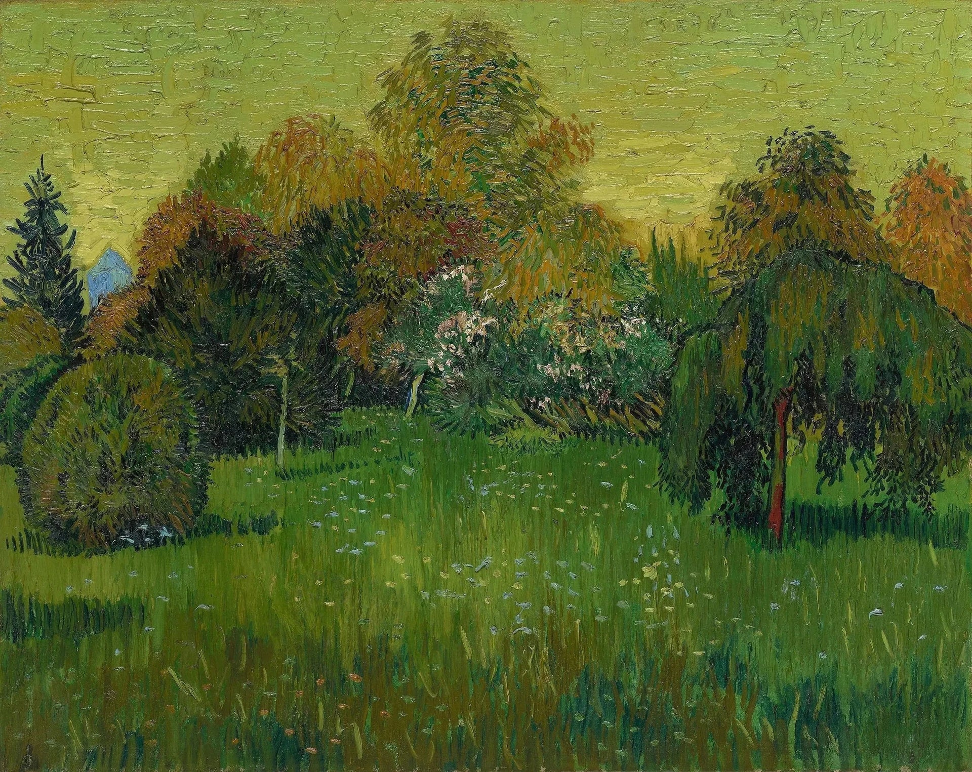 Le Jardin du Poète F468 de Vincent van Gogh, Art Institute of Chicago