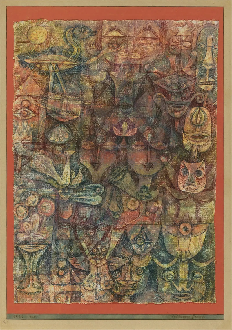 Seltsamer Garten - Paul Klee