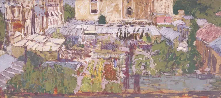 Blumenhafter Garten, Rue de la Tour - Édouard Vuillard