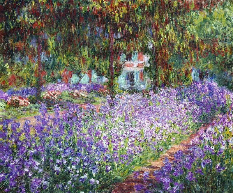 Der Garten des Künstlers in Giverny - Claude Monet